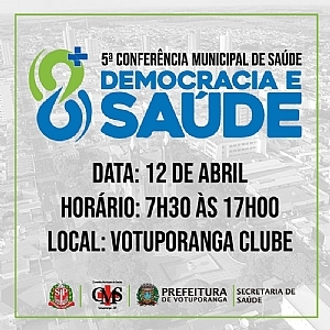 CONFERÊNCIA DE SAÚDE EM VOTUPORANGA