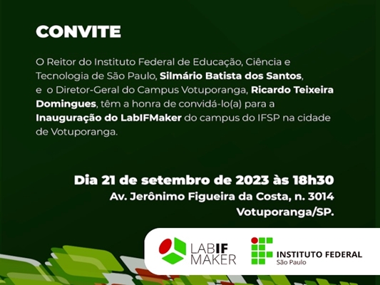 O IFSP de Votuporanga inaugura laboratório avançado