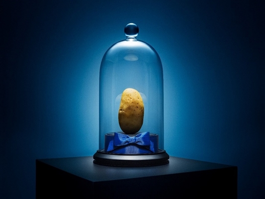 Batata é leiloada por R$ 100 mil 