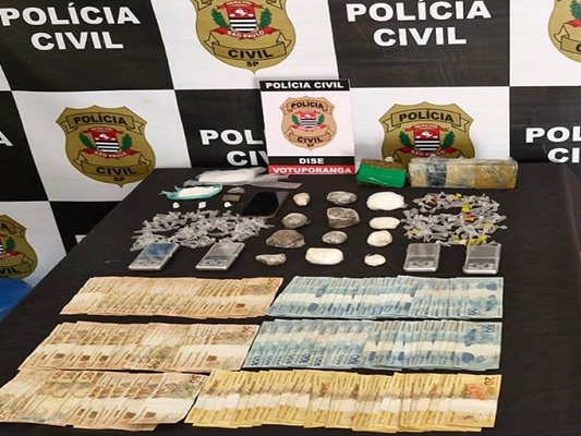 DISE faz operação contra o tráfico e prende casal