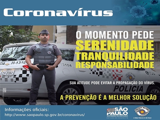 Leia orientação da Polícia Militar 