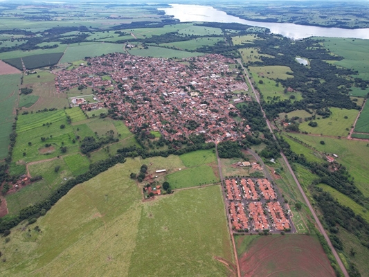 Trecho da rodovia de Paulo de Faria (Foto-Prefeitura)