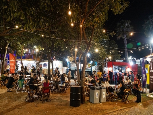 Diversidade gastronômica do Fliv valoriza empreendedores locais