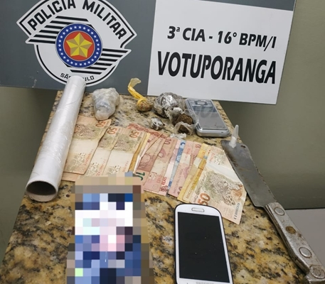 Polícia Militar prende 2 traficantes em Votuporanga