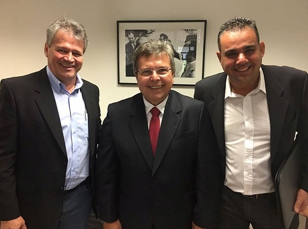 Deputado Carlão Pignatari recebe vereador Marcelo