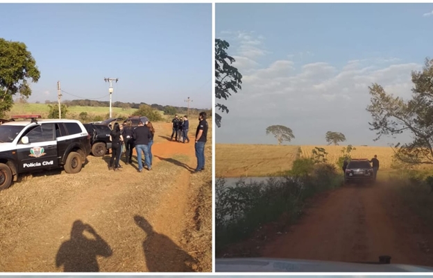 Assassinos que queimaram vítima são presos em Cosmorama