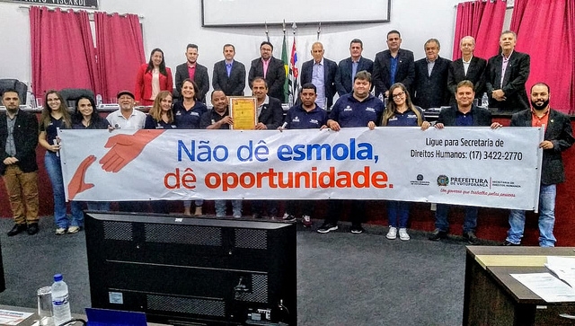 CAMPANHA INCENTIVA OPORTUNIDADE E FIM DA ESMOLA