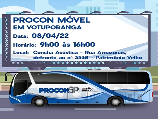 PROCON Móvel na Praça Central de Votuporanga