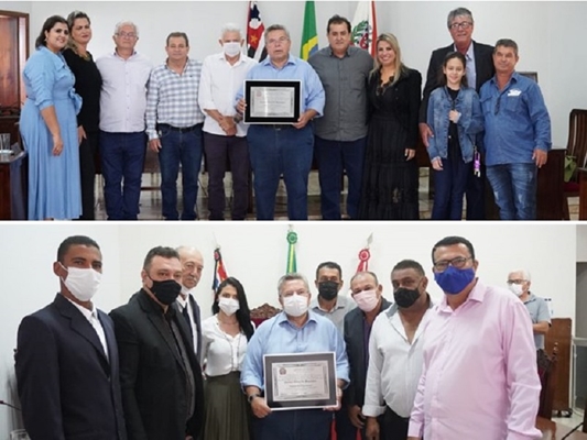 Carlão Pignatari recebe título de cidadão em 2 cidades