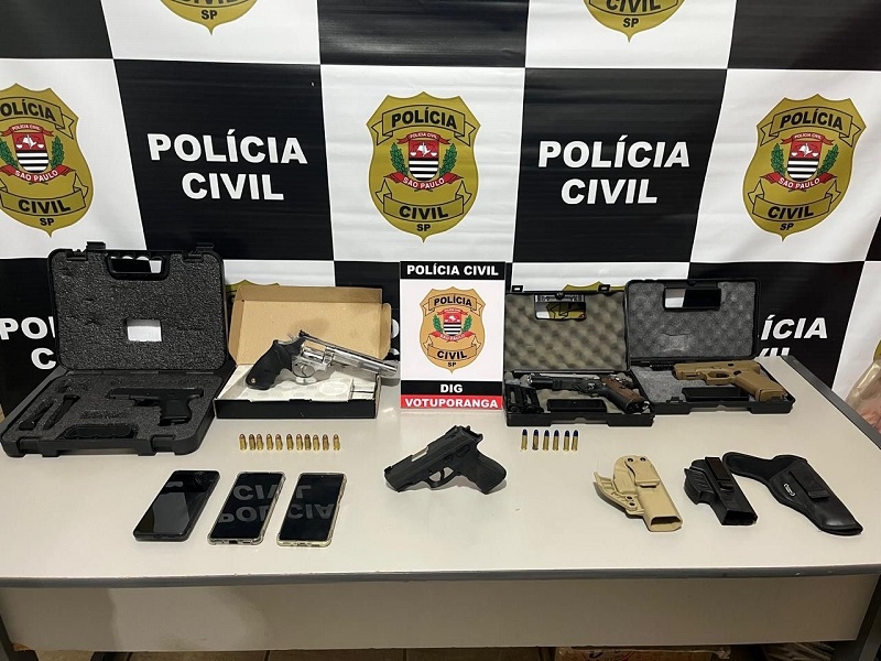 Morador de Cosmorama é preso com armamento irregular