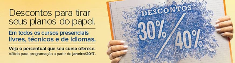 Dois cursos de capacitação no Senac