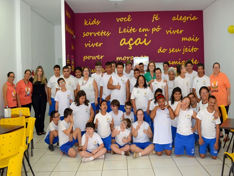 Franquia traz descontração na APAE