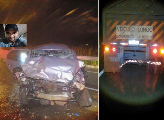 MOTORISTA DE VOTUPORANGA MORRE EM ACIDENTE EM FERNANDÓPOLIS