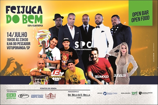 FEIJUCA DO BEM DA SANTA CASA É NESTE SÁBADO