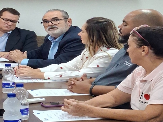 Equipe do CINORP participa de reunião com vereadores