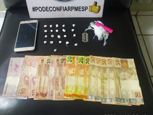 PM pega traficante de crack de 16 anos de idade em Votuporanga