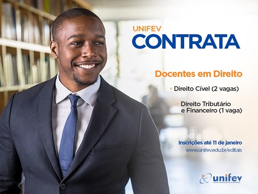 UNIFEV abre seleção de professores de Direito