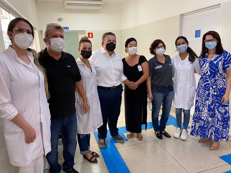 Sala de raio-x é inaugurada no hospital do Pozzobon