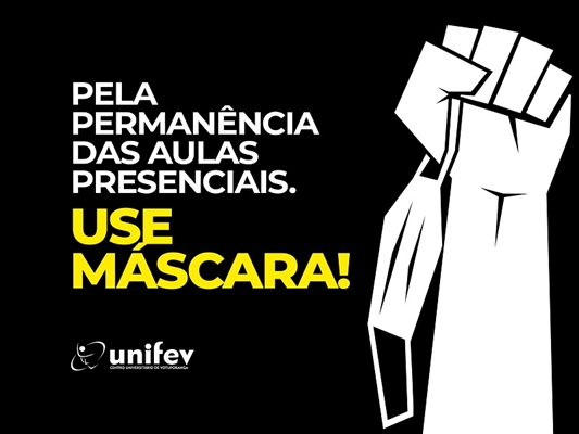 FEV mantém obrigatoriedade de máscaras em aulas