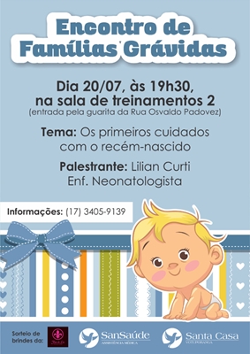 Encontro de Famílias Grávidas na Santa Casa 
