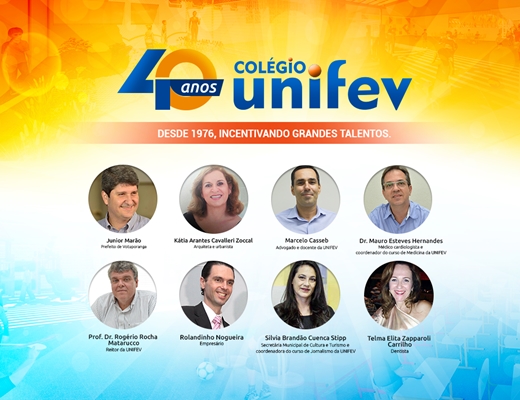 Ex-alunos homenageiam Unifev pelos 40 anos 