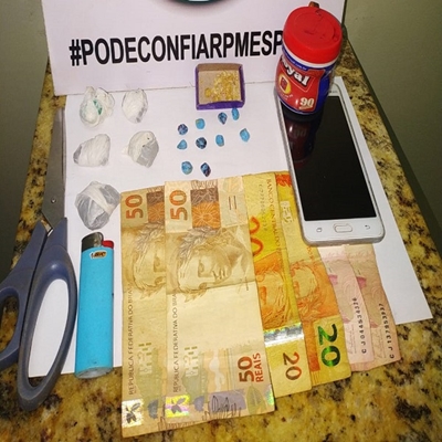 POLÍCIA MILITAR PRENDE TRAFICANTES E CAPTURA FORAGIDO