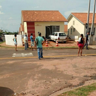 Local onde houve o crime