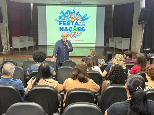 Reunião preparatória para a Festa das Nações 2026