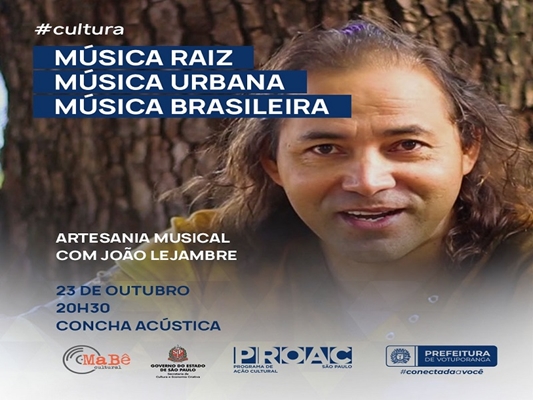 Concha Acústica recebe espetáculo de música caipira