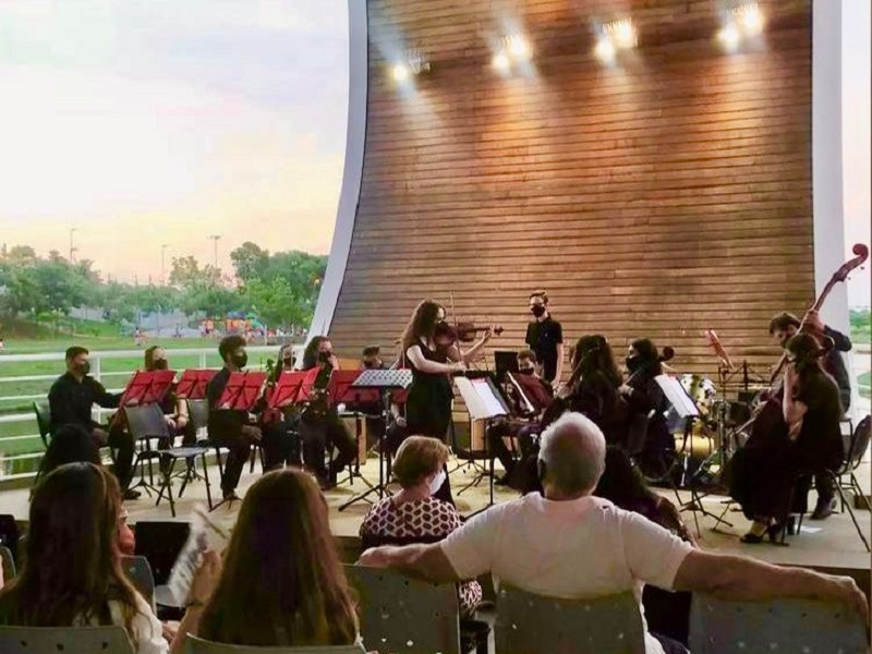 Tem música no Parque da Cultura