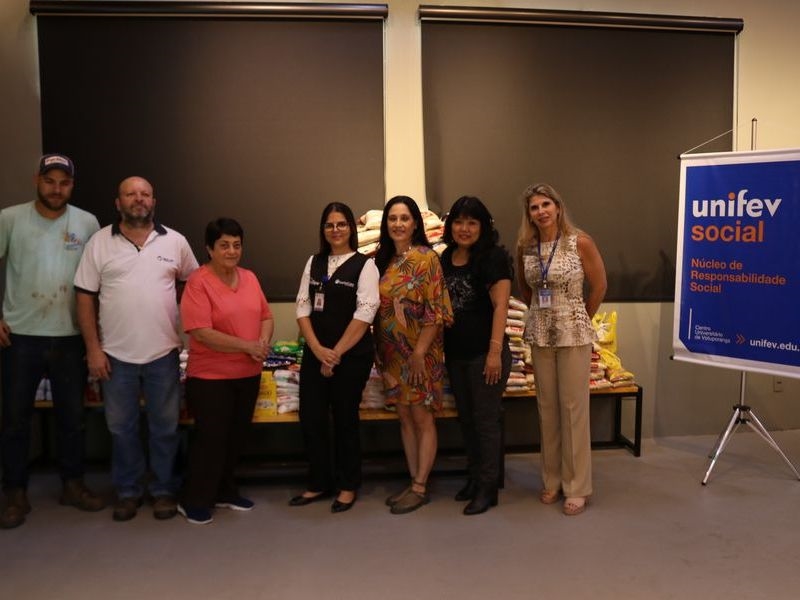 Alimentos para Lar Beneficente Celina e Santa Casa de Votuporanga