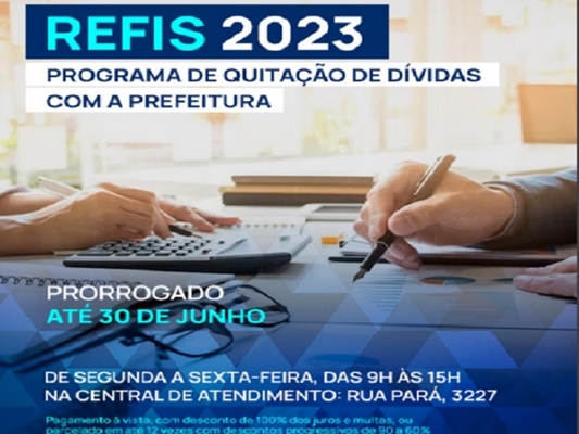 Últimos dias para renegociar dívidas com a Prefeitura 