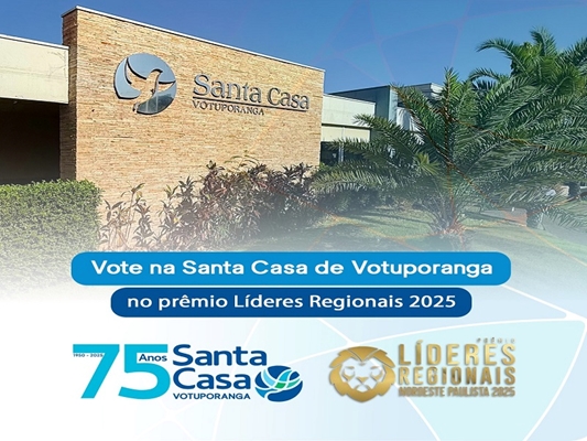 Prêmio Líderes Regionais 2025: Santa Casa entre os indicados