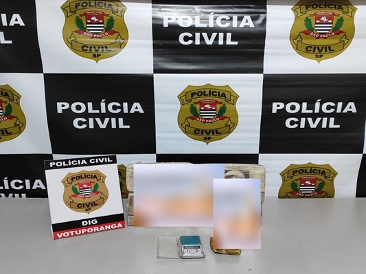 DIG de Votuporanga prende homem com mais de 8kg de crack