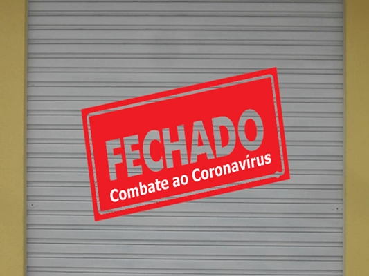Governo vai decretar fechamento do comércio até 7 de abril