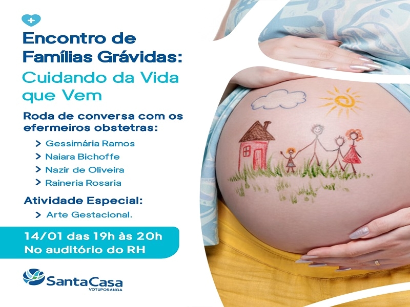 Famílias Grávidas: encontro para celebrar novos começos