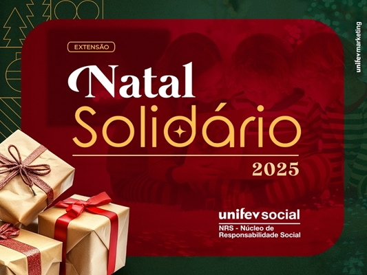 Natal Solidário 2025 mobiliza comunidade acadêmica