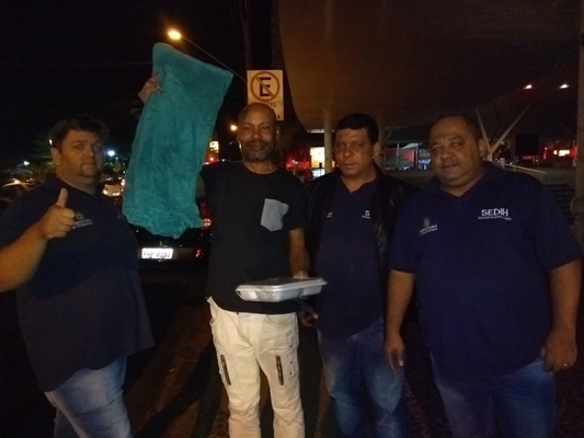 Equipes esteve nas Praças São Bento e Matriz