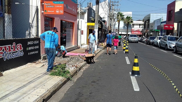 PREFEITURA EXPLICA OBRA NA SANTA CATARINA