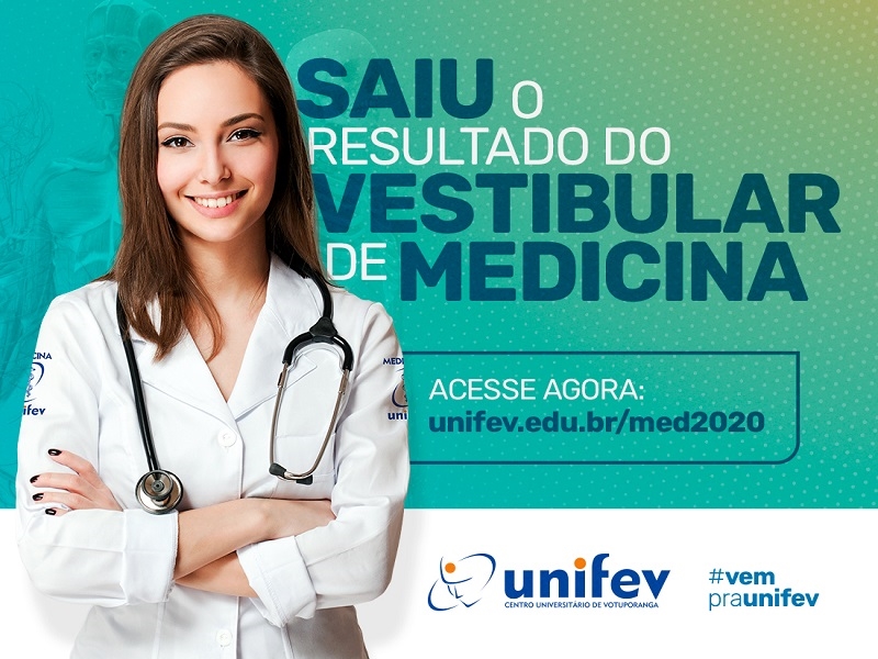 Resultado do vestibular de Medicina UNIFEV