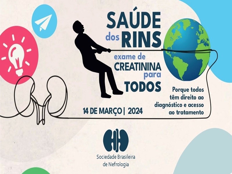 Ação no Dia Mundial do Rim na Santa Casa