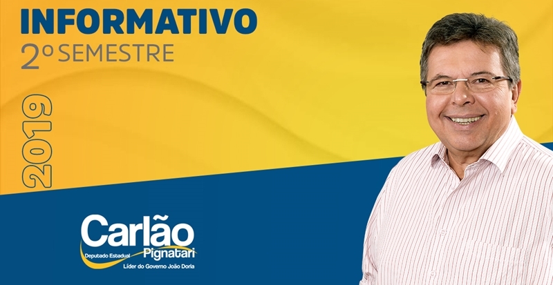 Deputado Carlão faz balanço de 2019