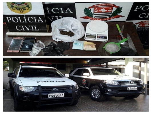 Polícia Civil ataca o tráfico de Valentim Gentil e Votuporanga