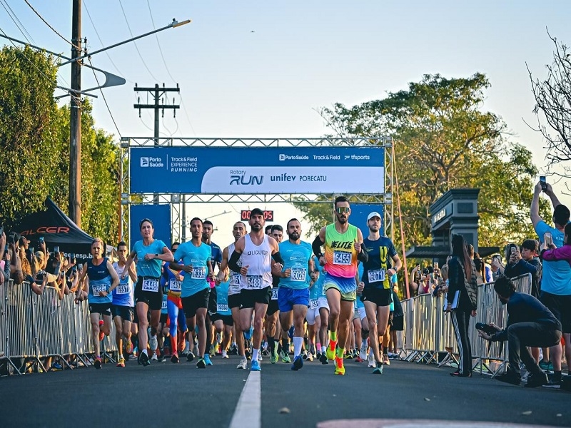 Rotary Run 2026 reúne 800 participantes em Votuporanga