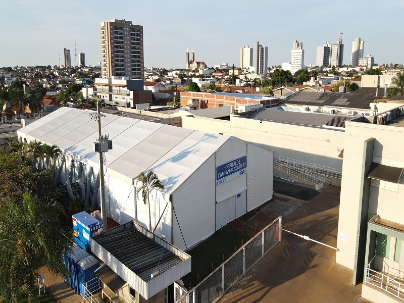 Hospital de Campanha amanhece sem paciente