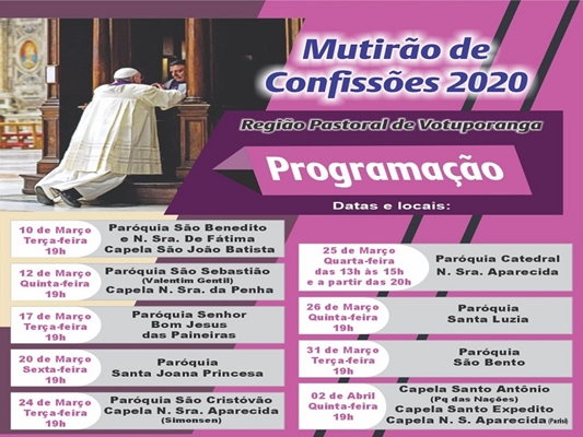 Católicos começam período Quaresmal de confissões 