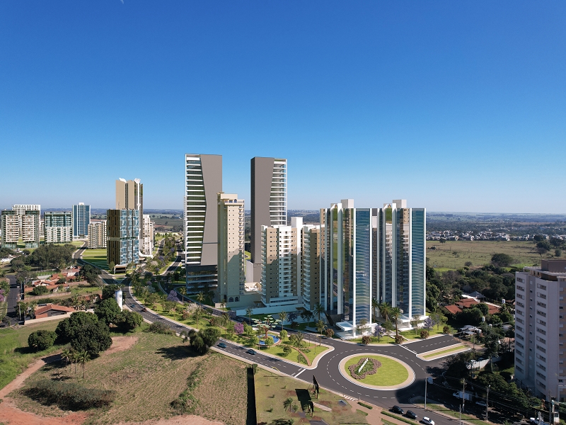 Reservas do Sul:marco urbanístico em Rio Preto