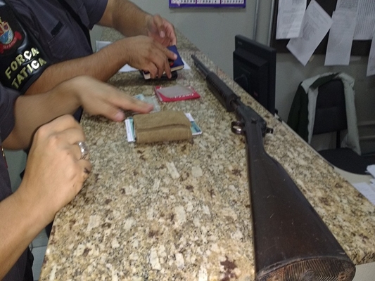 Polícia Militar de Votuporanga prende homem com betoneiras