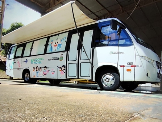 Odontomóvel reforça atendimento preventivo nas escolas de Votuporanga