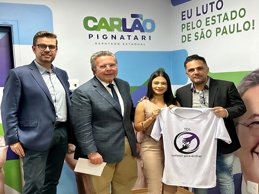 Carlão Pignatari recebe na ALESP especialista em TDL